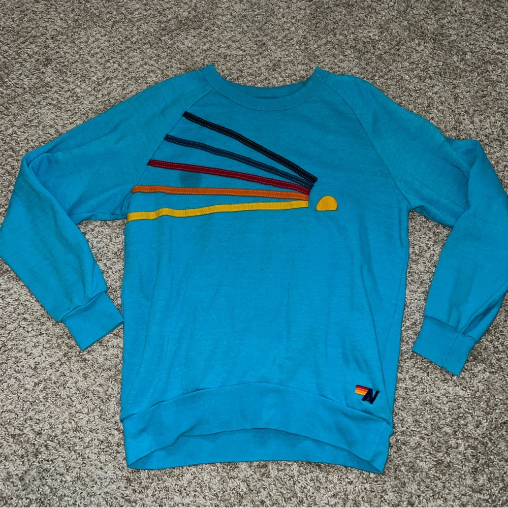 Aviator Nation Daydream Relaxed Crew Sweatshirt